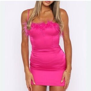 Whit Fox Start of Something Pink Mini Dress